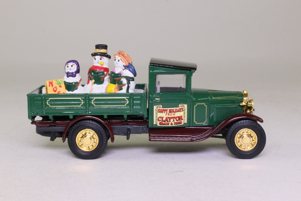 Matchbox Collectibles YY062A/B; 1932 Ford Model AA Pickup Truck; The Snowy Carolers